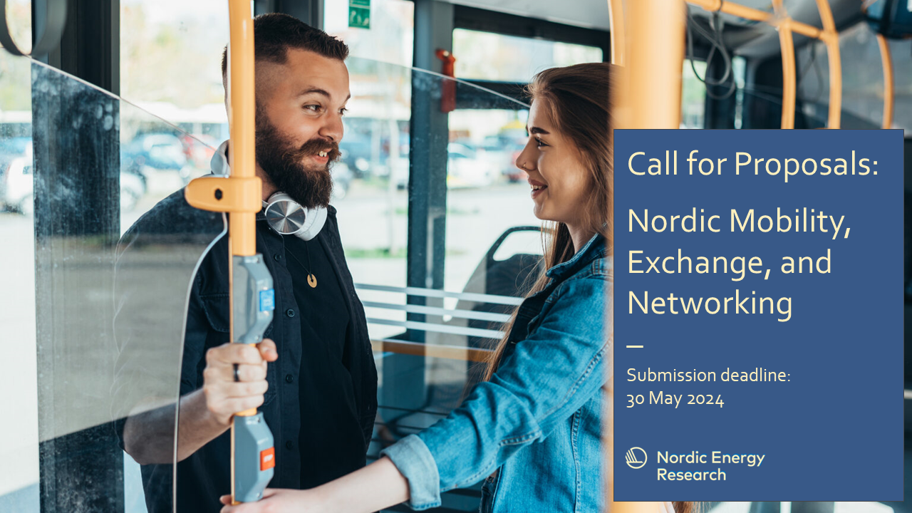 Call for proposals 2024 Nordic Mobility, Exchange, and Networking